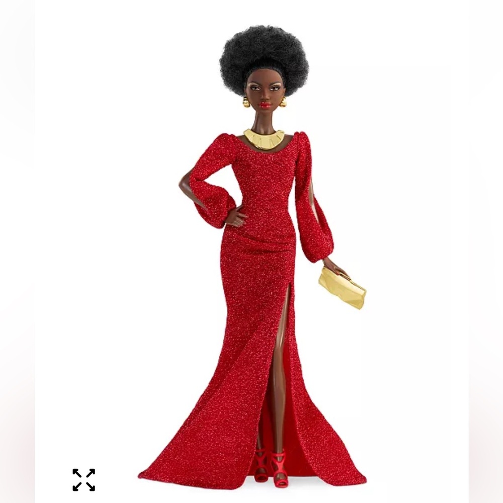 COLLECTORS ITEM :40th anniversary first Black Barbie -LIKE NEW- DISCOUNTED